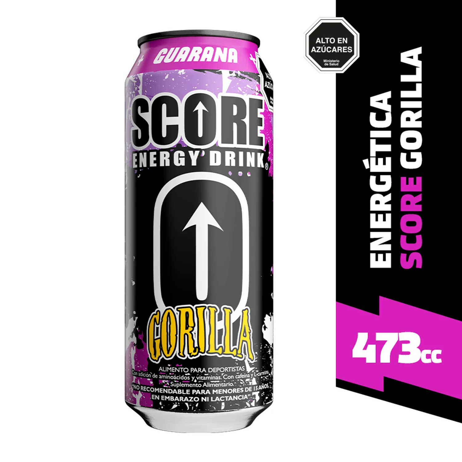 ENERGETICA SCORE GORILA 473ML